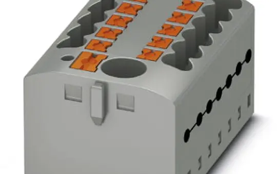 PHOENIX 3273352 Verteilerblock PTFIX 13-fach | grau | 2,5 mm²
