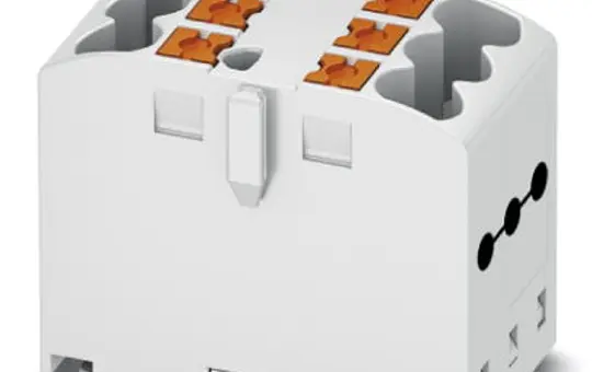 PHOENIX 3273276 Verteilerblock PTFIX 6-fach | weiß | 2,5 mm²