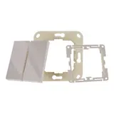 Montageset für Funktaster EHAK02 2-fach