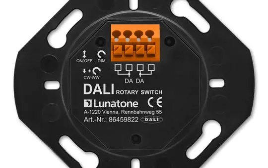 LUNATONE 86459822-CH DALI ROT Drehdimmer Schweiz Standard