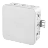 F-TRONIC 7340038 Aufputz-Feuchtraum-Abzweigdose 85x85 mm