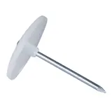 F-TRONIC 7440003 Nagelscheibe mit Stahlnagel Ø 28 mm