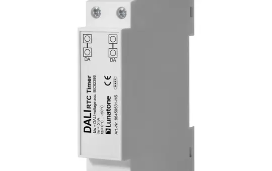 LUNATONE 86459531-HS DALI-Zeitschaltuhr REG RTC Timer