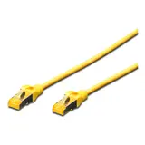 DIGITUS DK-1644-A-0025/Y Patchkabel Cat.6a S/FTP gelb | 0,25 m