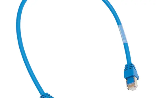 HAGER ZZ45WAN040 WAN-Patchkabel blau | 0,4 m