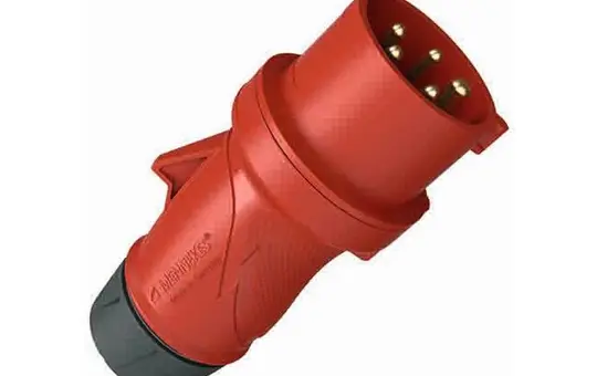 MENNEKES 13510 Stecker PowerTOP Xtra ErgoCONTACT 16 A, 5-polig, 400 V