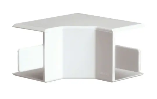 HAGER LFF2003549016 tehalit Leitungsführugskanal-Inneneck Kunststoff, halogenfrei | verkehrsweiß | 20x35 mm