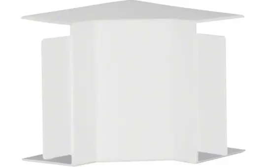 HAGER LF6011049016 tehalit Leitungsführugskanal-Inneneck Kunststoff, halogenfrei | verkehrsweiß | 60x110 mm