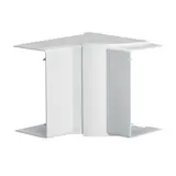 HAGER LFF6011049016 tehalit Leitungsführugskanal-Inneneck Kunststoff, halogenfrei, einstellbar | verkehrsweiß | 60x110 mm