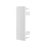 HAGER LF4011069016 tehalit Leitungsführungskanal-Endstück Kunststoff, halogenfrei | verkehrsweiß | 40x110 mm