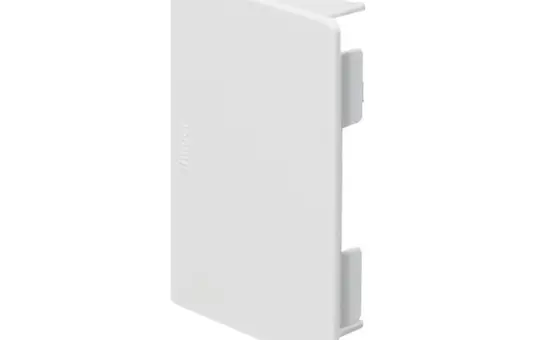 HAGER LF6009069016 tehalit Leitungsführungskanal-Endstück Kunststoff, halogenfrei | verkehrsweiß | 60x90 mm