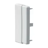 HAGER LFF6011069016 tehalit Leitungsführungskanal-Endstück Kunststoff, halogenfrei, einstellbar | verkehrsweiß | 110 mm