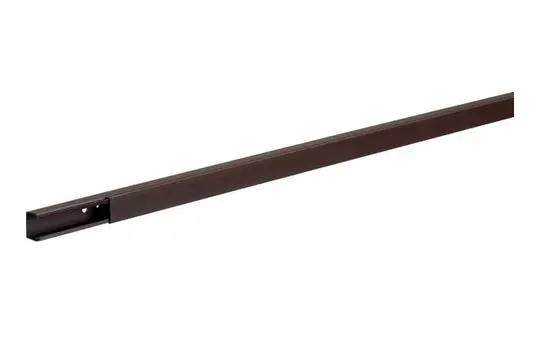 HAGER LF2502508014 tehalit Leitungsführungskanal komplett Kunststoff | braun | 25x25 mm