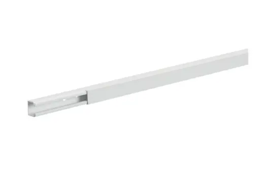 HAGER LF1501509016 tehalit Leitungsführungskanal komplett Kunststoff | verkehrsweiß | 15x15 mm