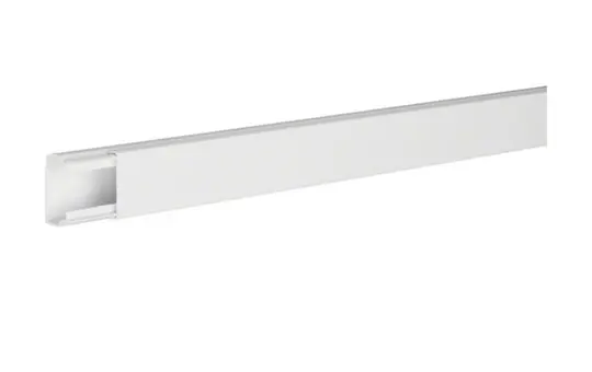 HAGER LF2003509016 tehalit Leitungsführungskanal komplett Kunststoff | verkehrsweiß | 20x35 mm