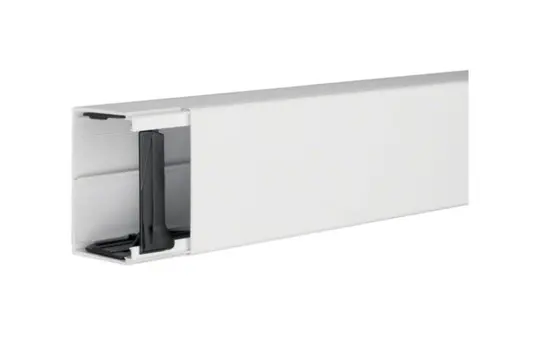 HAGER LF6009009016 tehalit Leitungsführungskanal komplett Kunststoff | verkehrsweiß | 60x90 mm