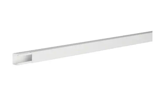 HAGER LF2002009016 tehalit Leitungsführungskanal komplett Kunststoff | verkehrsweiß | 20x20 mm