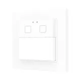 ZENNIO ZPDW2V2W KNX-Wand-Bewegungsmelder 2 Tasten | weiß