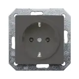 SIEMENS 5UB1921 SCHUKO-Steckdose Delta i-system Standard | carbonmetallic