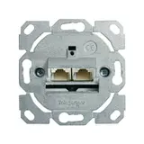 TELEGAERTNER J00020A0502 Netzwerkdose 2-fach, Cat. 6a