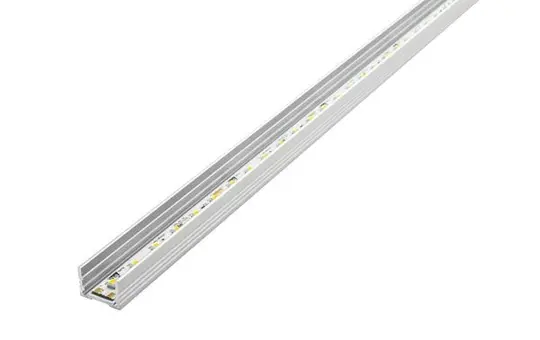 BARTHELME 62399202 Aluminiumprofil BARdolino flach | aluminium eloxiert | 2 m