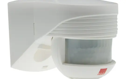 B.E.G. 91002 Luxomat Bewegungsmelder LC-Click 200° | weiß