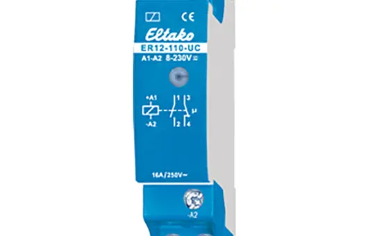 ELTAKO ER12-110-UC Schaltrelais 12-230 V REG 16 A, 1S+1Ö