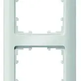SIEMENS 5TG25520 Abdeckrahmen DELTA line 2-fach | titanweiß