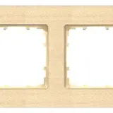 SIEMENS 5TG11043 Abdeckrahmen delta miro Holz 4-fach | ahorn