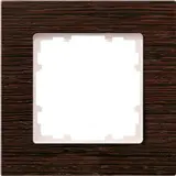 SIEMENS 5TG11010 Abdeckrahmen delta miro Holz 1-fach | wenge