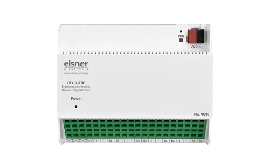 ELSNER 70310 KNX-Auswerteeinheit REG 4-fach