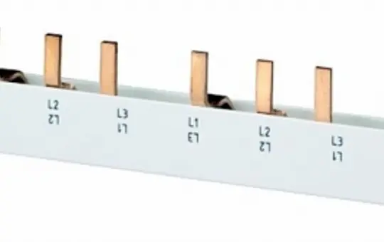SIEMENS 5ST3700 Phasenschiene 1-polig 12 TE,m schneidbar | 16 mm²