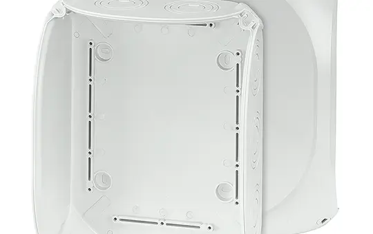 HENSEL DK2500G Kabelabzweigkasten Serie DK 205x255x112 mm | grau | 25 mm²