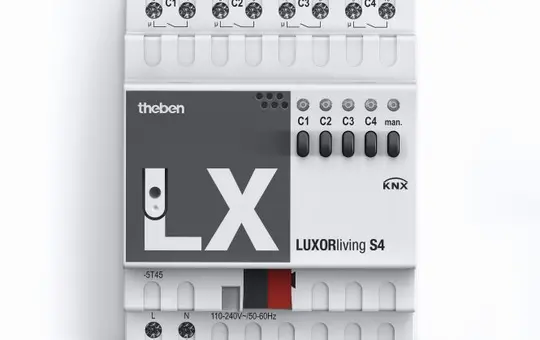 THEBEN LUXORliving S4 Schaltaktor 4-fach