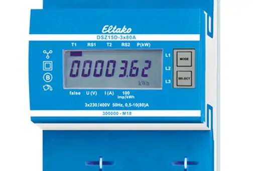 ELTAKO DSZ15D-3x80A MID Drehstromzähler 3 x 80 A, geeicht