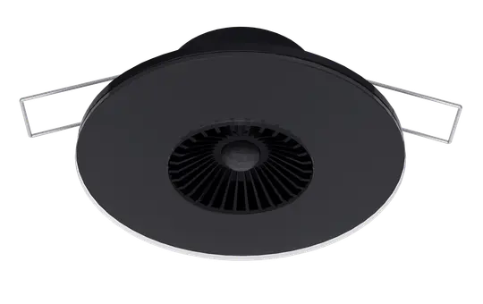 ELSNER 70682 KNX-Präsenzmelder Helligkeit, Temperatur, Luftfeuchte | schwarz