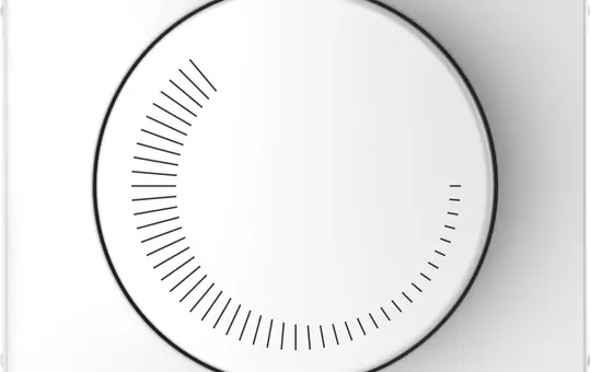 MERTEN Zentralplatte Drehzahlsteller Design 