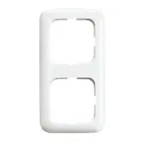 BUSCH-JAEGER 2512-214 Abdeckrahmen Reflex SI 2-fach | alpinweiß