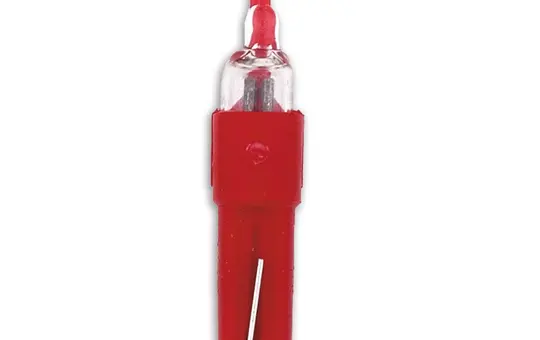 BUSCH-JAEGER 8360 Steck-Glimmlampe Impuls rot