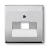 BUSCH-JAEGER 1803-866 Netzwerkabdeckung Future 1-fach | edelstahl