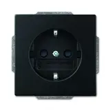 BUSCH-JAEGER 20EUCBLI-885 SCHUKO-Steckdose Future Orientierungslicht | schwarz matt