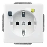 BUSCH-JAEGER 3120EUCB-84 SCHUKO-Steckdose Future FI-Schutzschalter | studioweiß