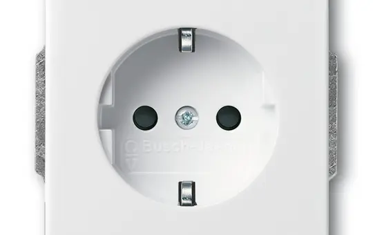 BUSCH-JAEGER 20EUC-84 SCHUKO-Steckdose Future Standard | studioweiß