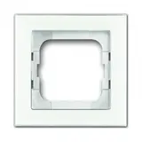BUSCH-JAEGER 1721-280 Abdeckrahmen Axcent 1-fach | weißglas