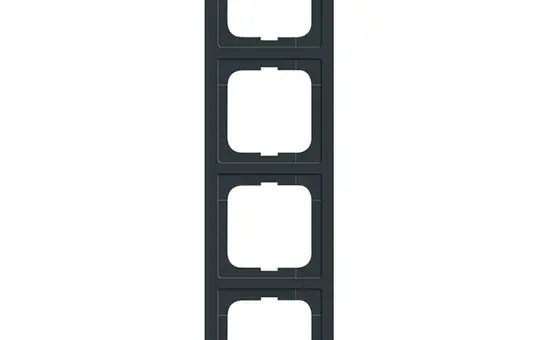 BUSCH-JAEGER 1724-181K Abdeckrahmen Future Linear 4-fach | anthrazit