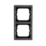 BUSCH-JAEGER 1722-866K Abdeckrahmen Future Linear 2-fach | edelstahl