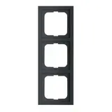BUSCH-JAEGER 1723-885K Abdeckrahmen Future Linear 3-fach | schwarz matt