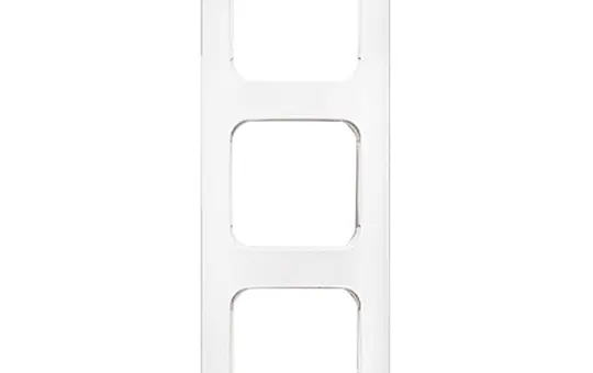 BUSCH-JAEGER 2513-214K-102 Abdeckrahmen Reflex SI Linear 3-fach | alpinweiß