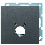 JUNG AL2962-1D Lautsprecherbuchsen-Abdeckung Serie LS 1-fach | dark
