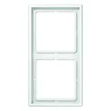 JUNG LS982WW Abdeckrahmen LS 990 2-fach | alpinweiß